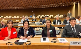The Delegation from Turkmenistan, ICPD30 Conference