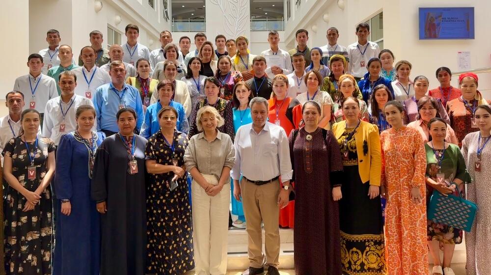 Group of the participants of the youth day event