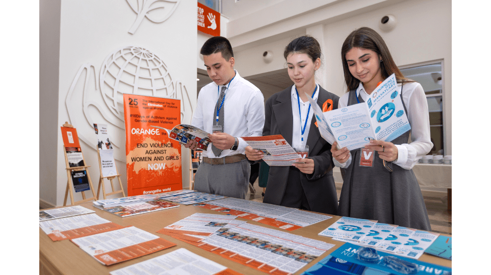 UN Secretary-General, António Guterres, the United Nations Secretary-General’s UNiTE by 2030 to End Violence against Women initi