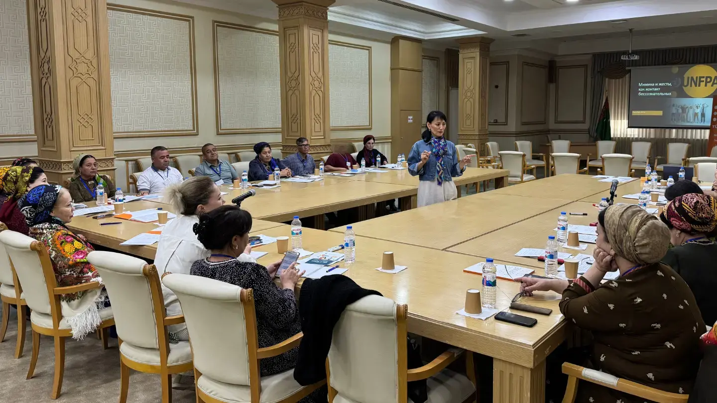 Three-Day Workshop on Gender-Sensitive Approach in Psychological Counseling Held in Ashgabat