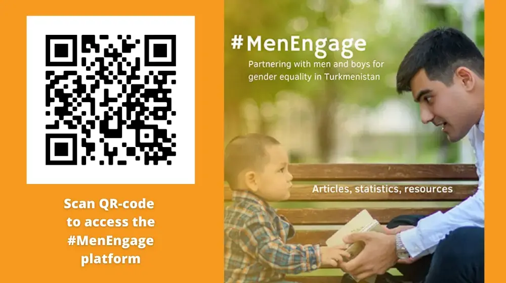 New #MenEngage Platform invites men and boys to champion gender equality in Turkmenistan