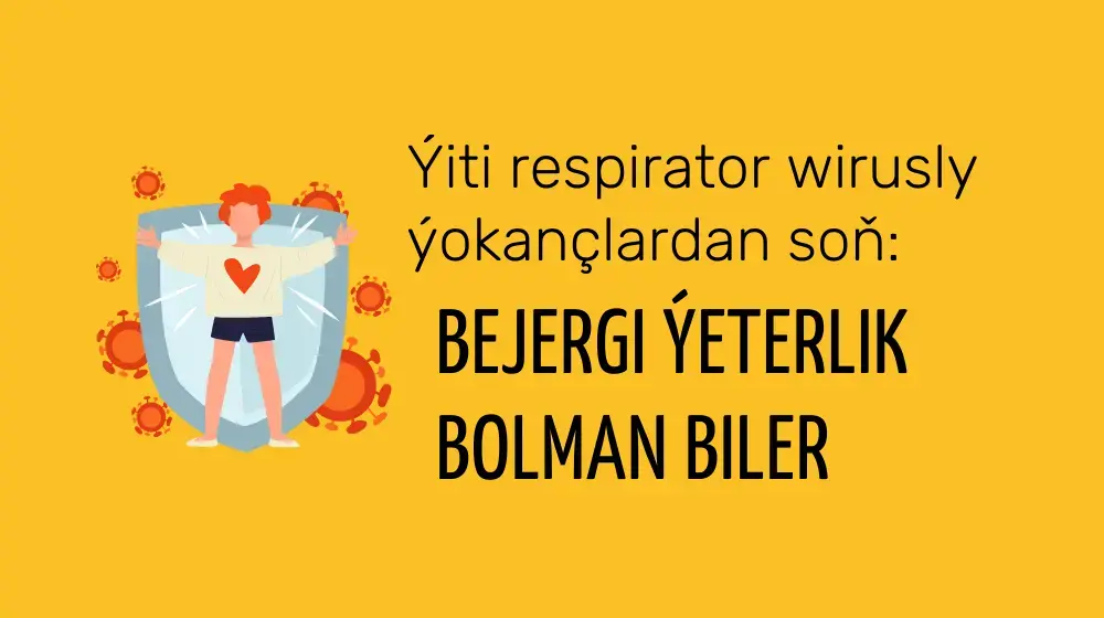 Ýiti respirator wirusly ýokançlardan soň: bejergi ýeterlik bolman biler