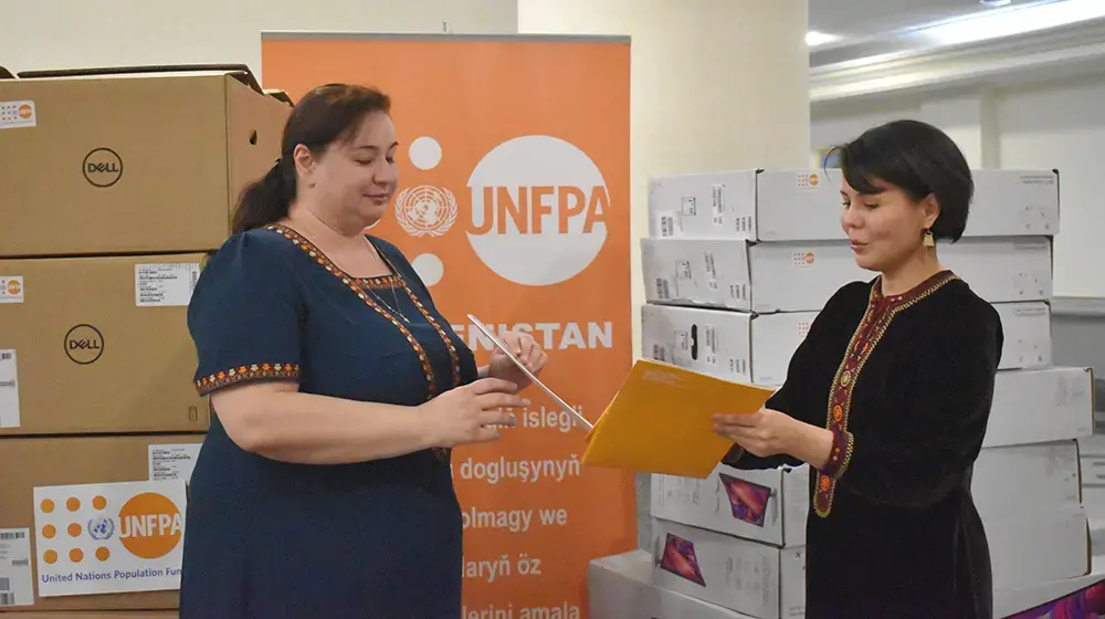 UNFPA supports the digital Census 2022 in Turkmenistan