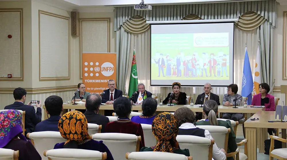 The UN Senior Experts’ Mission on Census completes its visit to Turkmenistan