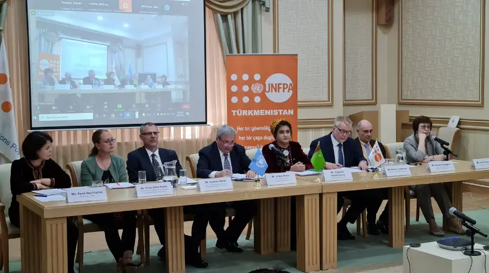 UNFPA Türkmenistanda geçiriljek ilat ýazuwy boýunça BMG-nyň ýokary derejeli bilermenleriniň wekiliýetiniň saparyny gurnaýar