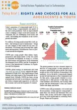 Policy Brief "Rights and Choices for All: Adolescents and Youth"